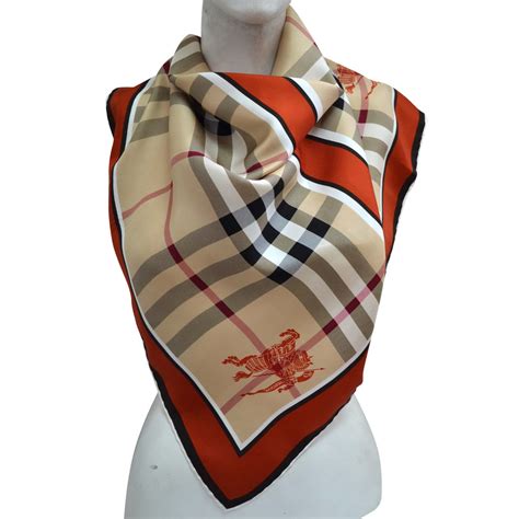 second hand burberry scarf